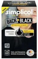 Simplicol Back to Black Краска текстильная для окрашивания и восстановления одежды и тканей Черного цвета 400 гр