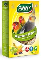 PINNY PM мягкий витаминный корм для средних попугаев С фруктами, 800 ГР