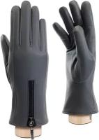 Перчатки ELEGANZZA, размер 7.5, серый