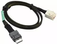 Интерфейсный кабель Supermicro Интерфейсный кабель Supermicro CBL-SAST-0929 Вилки кабеля SFF8611, SFF8643 Длина кабеля 0.58м