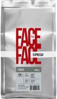 Кофе в зернах Face to Face Forte, робуста средней обжарки, 1кг