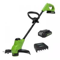 Триммер аккумуляторный greenworks G24LT25 24V