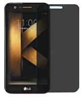 LG K20 plus защитный экран пленка гидрогель конфиденциальность (силикон) Одна штука