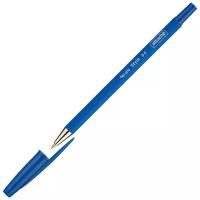 Ручка шариковая Комплект 3 шт. неавтомат Attache Style 0,5мм прорезин. корп. синий