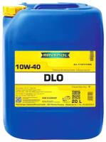 Синтетическое моторное масло RAVENOL DLO SAE 10W-40