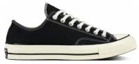 Кеды Converse Chuck 70 Low-Top Black, Черный, 42.5 EU