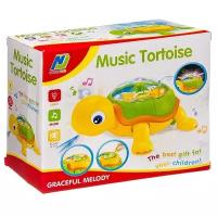 Музыкальная игрушка Гратвест свет и движение, Черепаха, коробка, 19*16*9 см (Б93913)