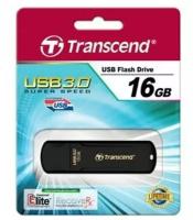 Флеш-диск 16 GB, TRANSCEND Jet Flash 700, USB 3.0, черный, TS16GJF700