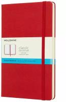 Записная книжка Moleskine Classic (в точку), Large (13х21см), алый красный