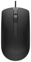 Мышь Dell Mouse MS116 Wired; USB; optical; 1000 dpi; 3 butt; Black