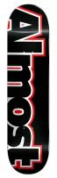 Дека для скейтборда Almost Outliner HYB Black, размер доски 8.25