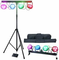 Светодиодный сценический прожектор DragonX 4 Bar DJ Lights LED