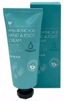 MIZON HYALURONIC ACID HAND & FOOT CREAM Крем для рук и ног с гиалуроновой кислотой, 100мл