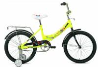 Велосипед ALTAIR CITY KIDS 20 COMPACT 2022 рост 13 ярко-зеленый