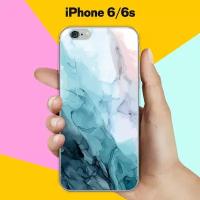 Силиконовый чехол на Apple iPhone 6/6s Акварель / для Эпл Айфон 6/6с