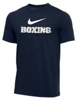 Футболка Nike Cotton Dri-Fit Boxing Navy (S)