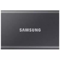 Внешний SSD USB 3.2 Gen 2 Type-C Samsung MU-PC2T0T/WW T7 2TB USB 3.2 titan gray