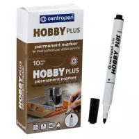 Маркер специальный 3.8 мм Centropen 2799/12 HOBBY PLUS, линия 1 - 3,0 мм, цвет чёрный, картонная упаковка