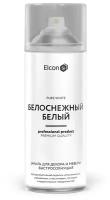 Эмаль для декора и мебели б/сохн. Elcon белоснежный белый аэрозоль 520 мл