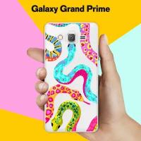 Силиконовый чехол на Samsung Galaxy Grand Prime Змеи / для Самсунг Галакси Гранд Прайм