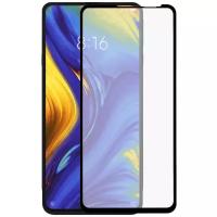 Защитное стекло для Xiaomi Mi Mix 3, закаленное стекло на Сяоми Ми Микс 3, полный клей, черная рамка