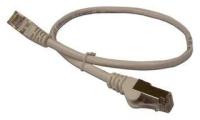 Lanmaster Патч-корд RJ45 - RJ45, 4 пары, FTP, категория 5е, 2 м, серый, LSZH, LANMASTER LAN-PC45/S5E-2.0-GY