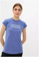 Футболка/Puma/84715422/Active ESS Tee Poly W/фиолетовый/XL