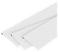 CESAL панель для реечного потолка S 100мм белый матовый (3м)