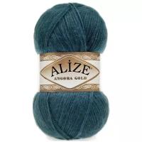 Пряжа Alize Angora Gold, 20 % шерсть, 80 % акрил, 100 г, 550 м, 1 шт., 17 петроль 550 м