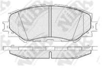К-т торм. колодок Fr SUB Trezia, TO Corolla, Verso NiBK PN1524
