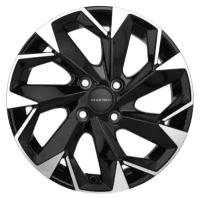 Колесный диск Khomen Wheels KHW1402 на Toyota Corolla/Lada XRay/Renault Logan 5.5x14 PCD 4x100 DIA 60.1 ET43 BLF