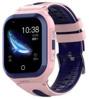 Смарт часы детские с сим картой Smart Watch KT24S 4G LTE для девочек, умные часы для детей с GPS и видеозвонком, розовый
