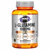 NOW L-Glutamine 1000 мг, 120 капс