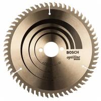 Диск пильный BOSCH STD WO 190х30мм, 60 зубов, твердосплавные напайки