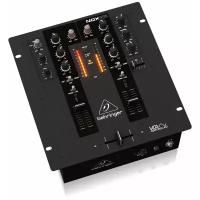 Behringer NOX101 DJ-микшер с полным VCA управлением ULTRAGLIDE кроссфейдером, 2 канала