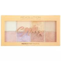 REVOLUTION Палетка хайлайтеров Soph Highlighter Palette