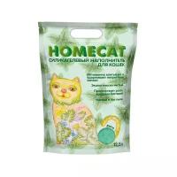 Наполнитель Homecat Мята силикагелевый для кошачьих туалетов (12,5 л, (5,1 кг))