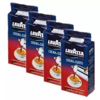 Кофе молотый Lavazza Crema e Gusto, 4 шт по 250 г