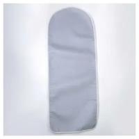 Eva Чехол для гладильной доски, 125x47 см, термостойкий, цвет серый