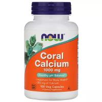 Капсулы NOW Coral Calcium 1000 мг