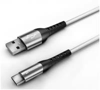 Кабель AIRLINE USB - USB-Type-C (ACH-C-47), 1 м, 1 шт., белый