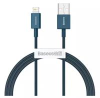 Кабель Baseus Superior Series Fast Charging Data Cable USB to iP 2.4A 1m (CALYS-A01, CALYS-A02, CALYS-A03, CALYS-A09) (blue)