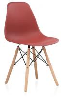 Стул деревянный woodville Eames PC-015 bordeaux