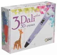 3D-ручки Даджет 3D ручка 3Dali Plus (KIT FB0021Y), ABS и PLA, желтая (+ трафарет и пластик)