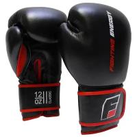 Боксерские перчатки Fighting Energy Classic Black, 10 унций