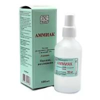 Аммиак р-р д/нар. прим. и инг. 10% фл. 100 мл