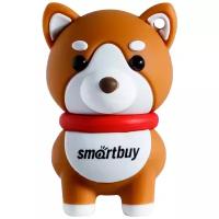 Флеш-накопитель USB 2.0 Smartbuy 16GB Wild series Собачка Акита (SB16GBAkitaW)