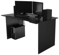 Геймерский стол компьютерный, стол письменный Jedi 1400 Черный, 140*71,6 см