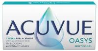 Контактные линзы Acuvue Oasys Multifocal, 6 шт., R 8,4, D -4,5, ADD: высокая