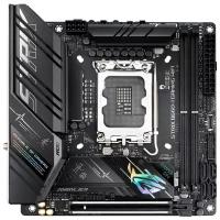 Материнская плата ASUS ROG STRIX B660-I GAMING WIFI Socket 1700/ Intel B660/ 2xDDR5/ PCI-E 5.0/ 2500 Мбит/с/ Wi-Fi/ Bluetooth/ 3xUSB 3.2 Gen1/ USB Gen1 Type-C/ Gen2x2 HDMI/ DisplayPort/ подсветка/ Mini-ITX